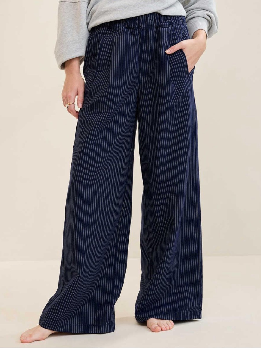 Aerie Stripe Trouser